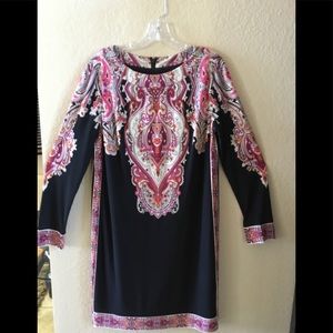 DONNA MORGAN LONG SLEEVE DRESS
